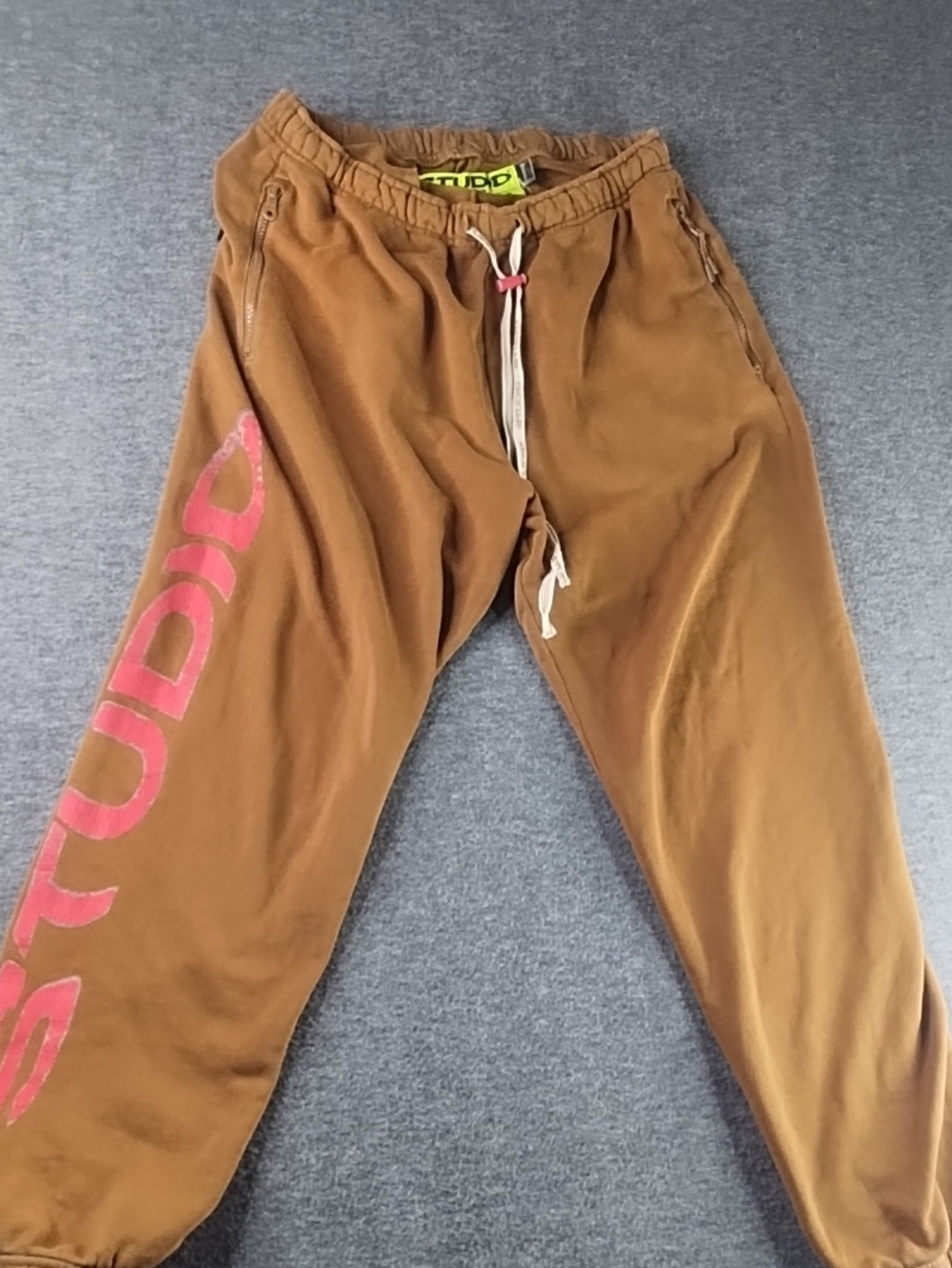 Studio By Supervsn Brown Sweatpants with Logo